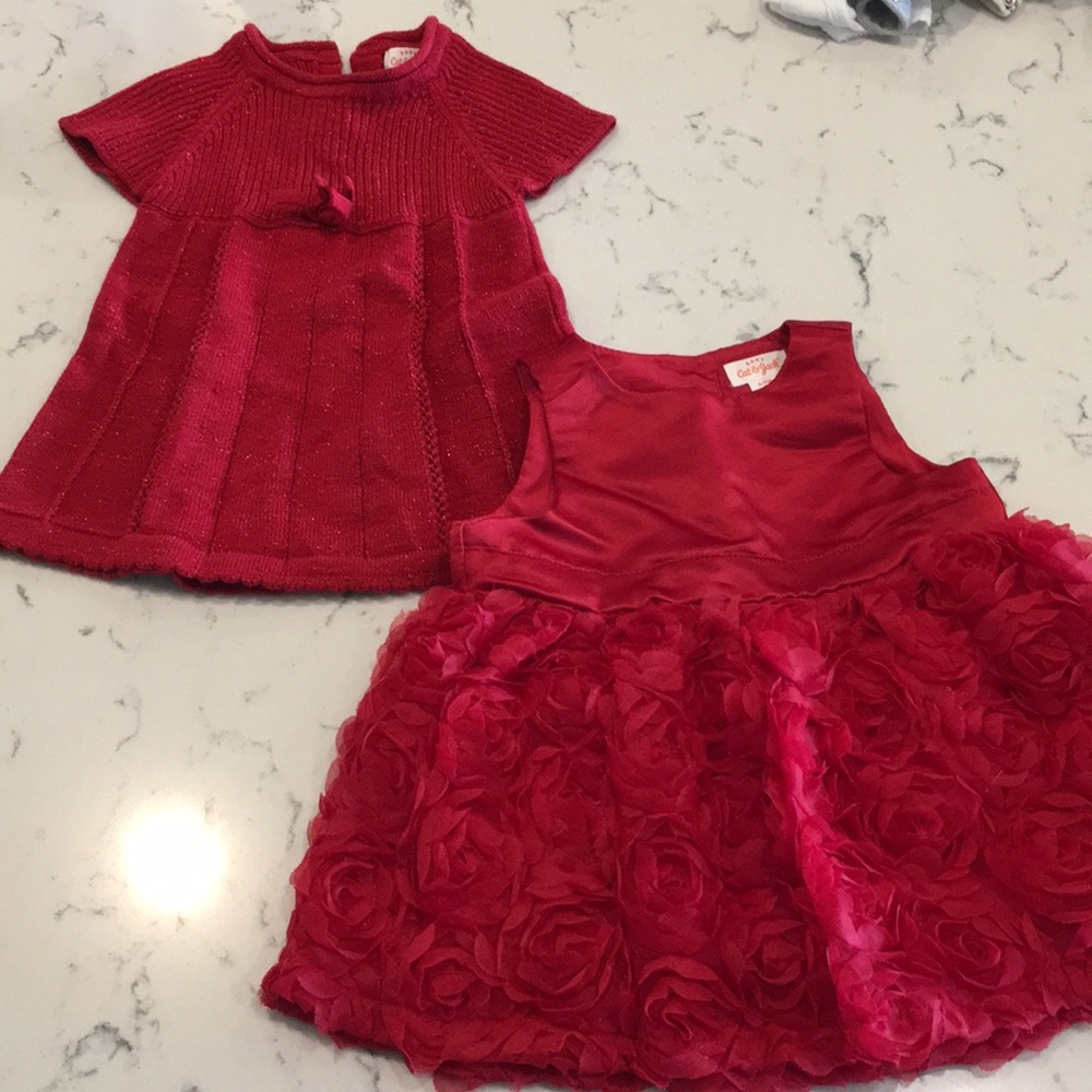 2 holiday dresses